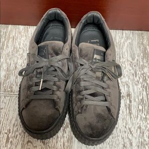 FENTY Puma Grey shoes barely worn!